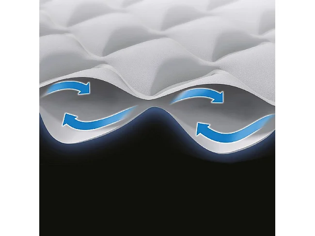 Matelas Double Supreme Air-Flow - Gris - 152x203x51 cm - Intex