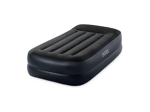 Matelas Gonflable Électrique 1 Place "Fibertech" Bleu