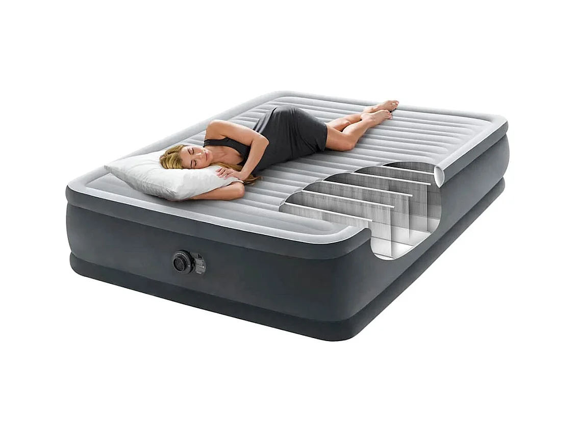 Cama inflable Dura-Beam Deluxe Comfort Plush 152x203x46 cm