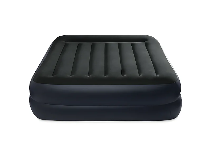 Matelas Gonflable Électrique 2 Places "Fibertech" Bleu
