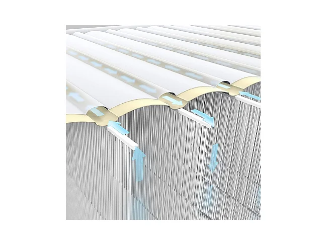 Matelas Gonflable Électrique 2 Places "Confort" 191cm Gris Clair