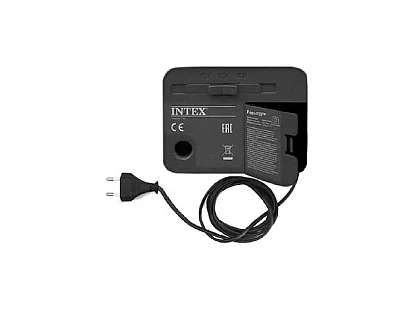 Matelas Gonflable Électrique 2 Places "Confort" 191cm Gris Clair