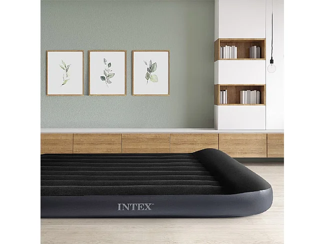 Materasso Gonfiabile Matrimoniale Pillow Rest Classic - Blu - 152 x 203 x 25 cm