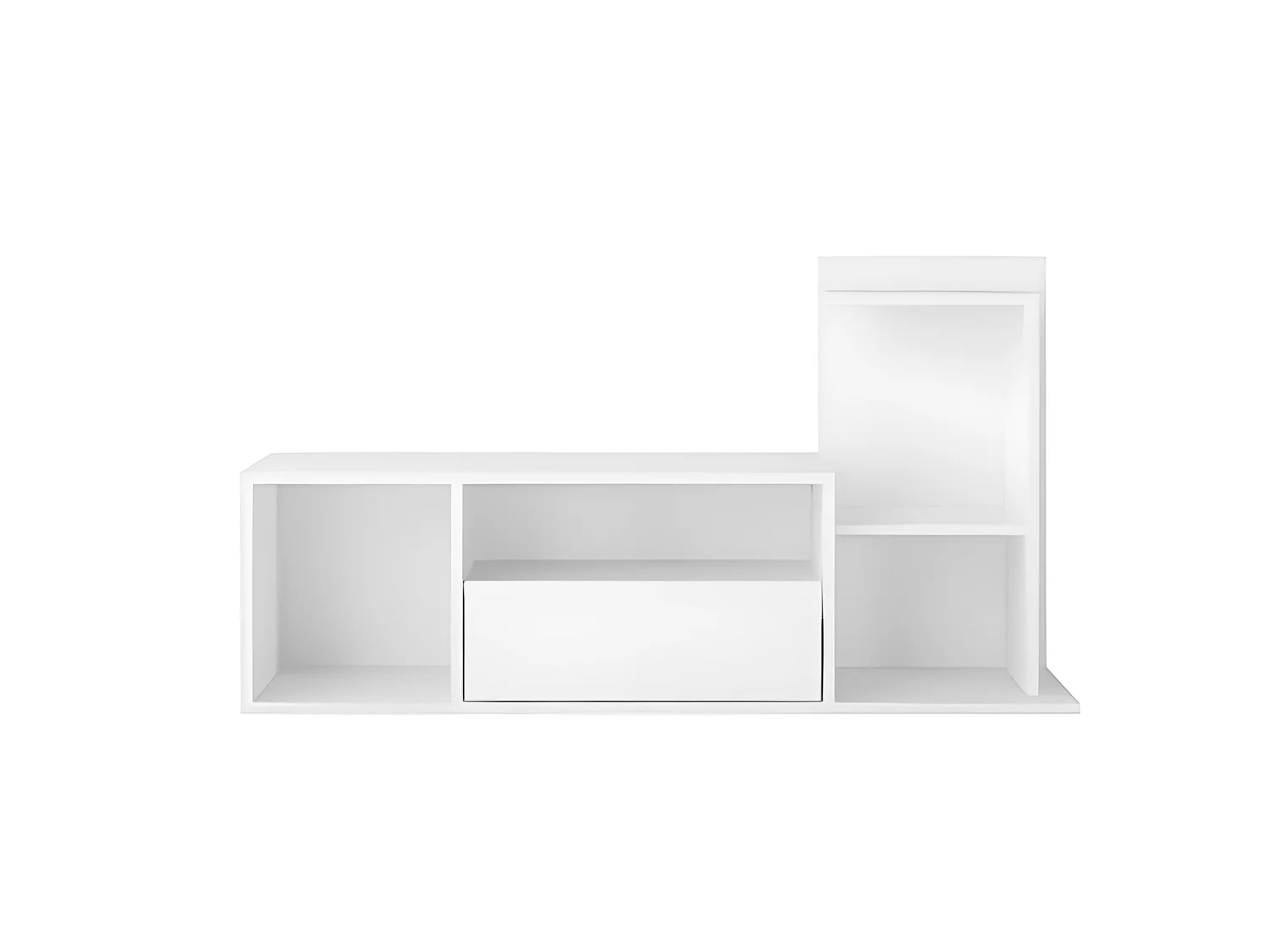 Mobile Porta TV Sumatra - Bianco - 120 x 30 x 65 cm