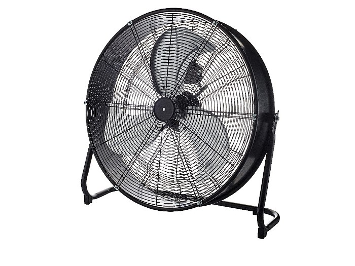 Ventilateur De Sol Industriel MPM – Métal – 3 Pales 35cm – 60W – Gris – Neuf