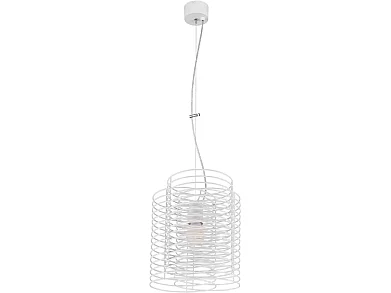 Ringo Pendant Lamp 1xE27 60W Steel / White / Default Title
