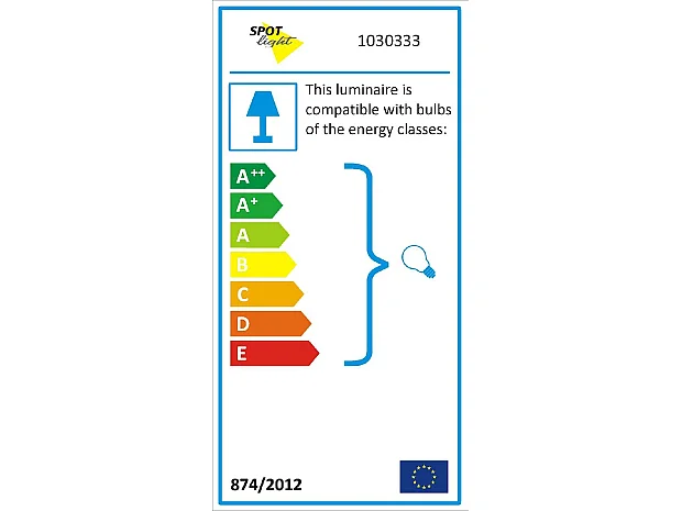 Ringo Pendant Lamp 1xE27 60W Steel / White / Default Title