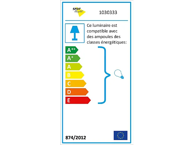 Ringo Pendant Lamp 1xE27 60W Steel / White / Default Title