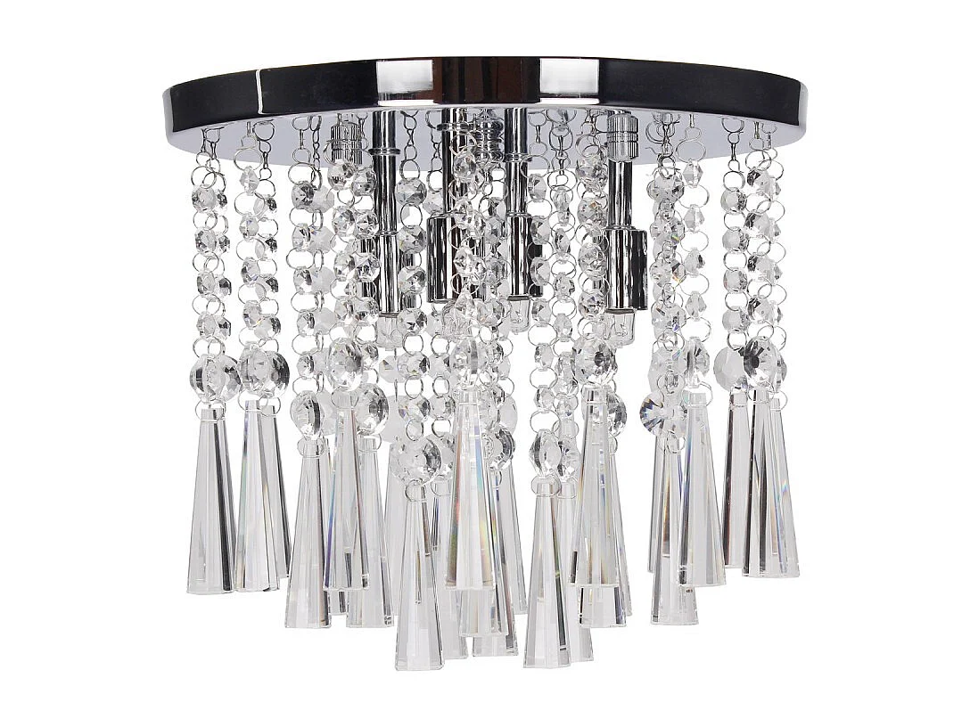 Lampada a Soffitto Luxoria - Cromo - 105 x 10 x 21 cm