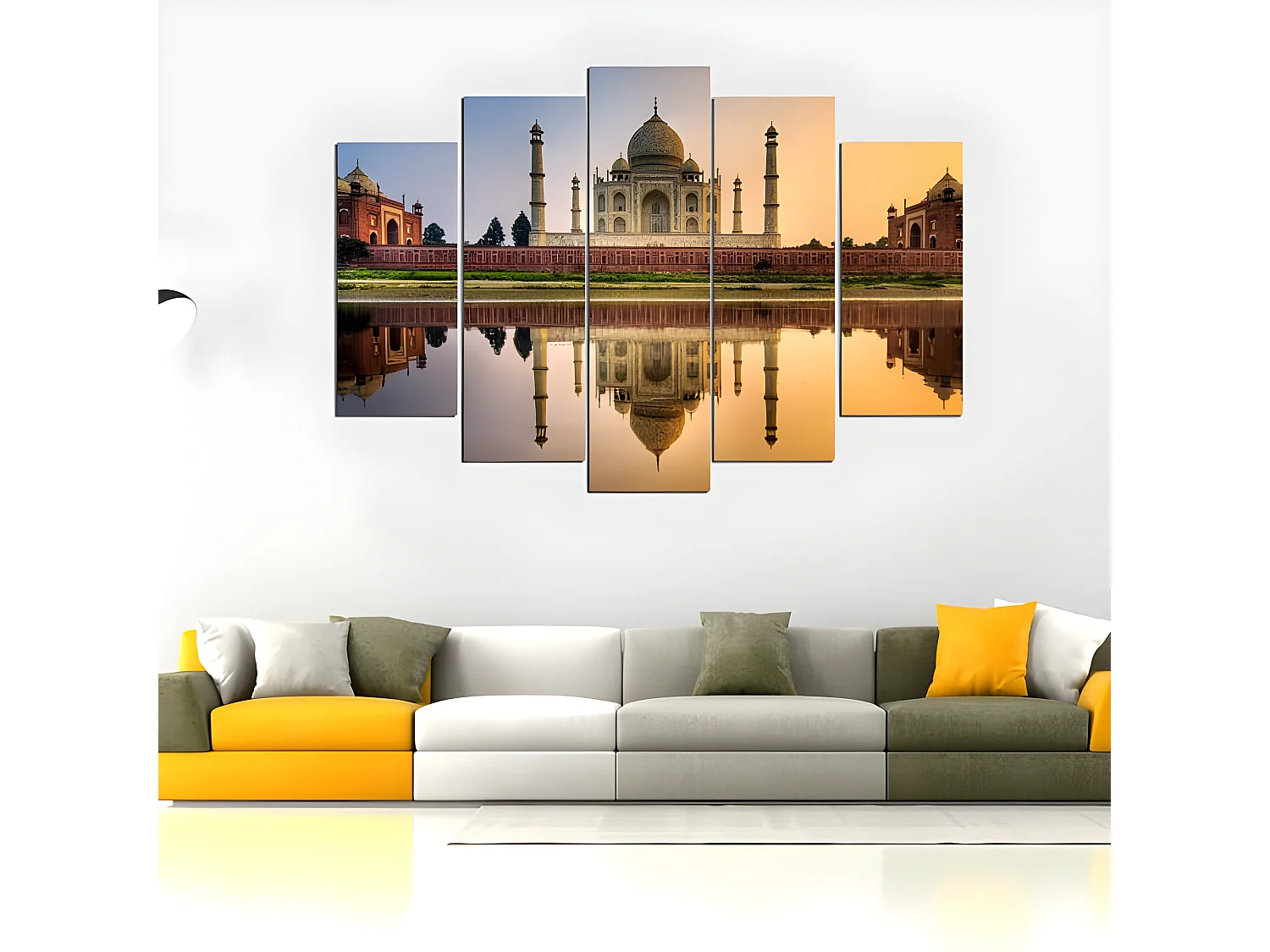 Stampa su Tela Muro - Multicolore - 100 x 2 x 61cm