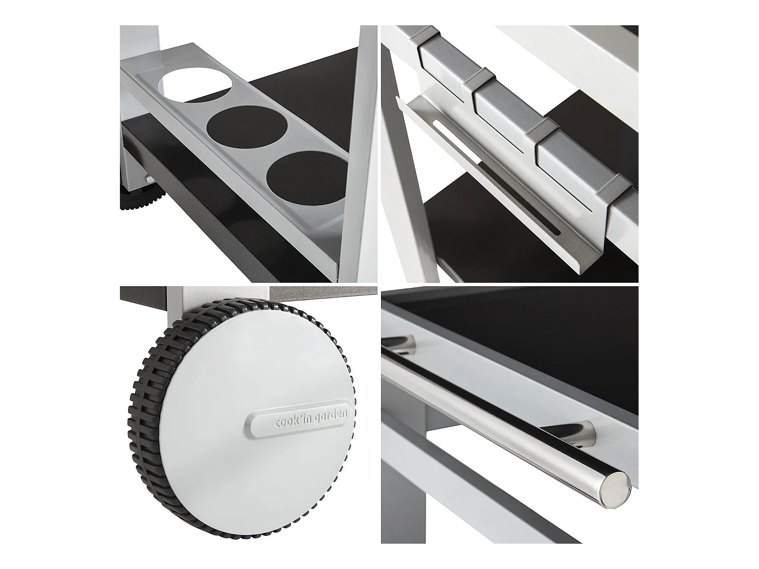 Carrito para plancha MÉDIA M - COOK'IN GARDEN