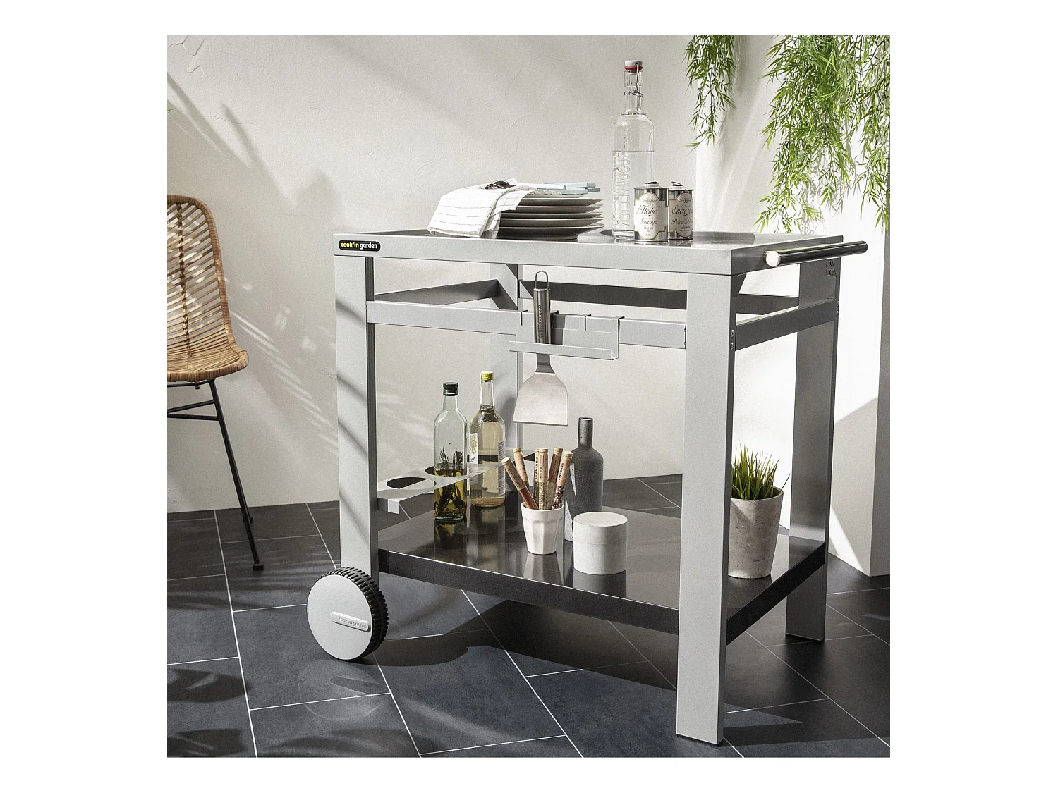 Painel lateral MEDIA M para plancha