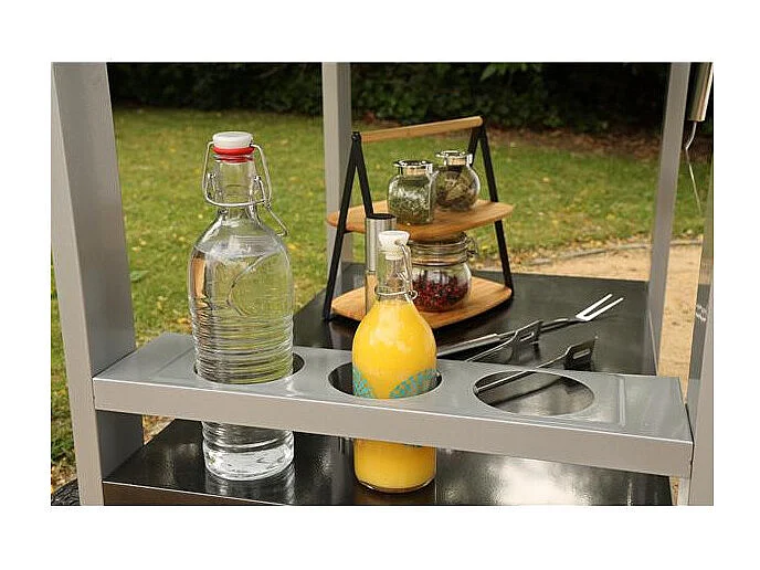 Desserte MÉDIA M pour plancha - COOK'IN GARDEN