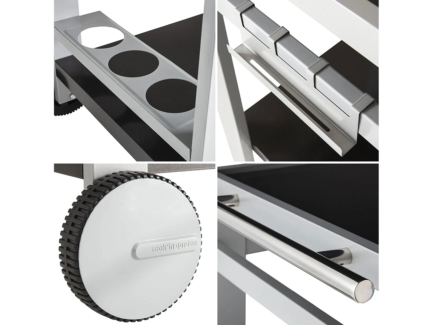 Desserte MÉDIA M pour plancha - COOK'IN GARDEN