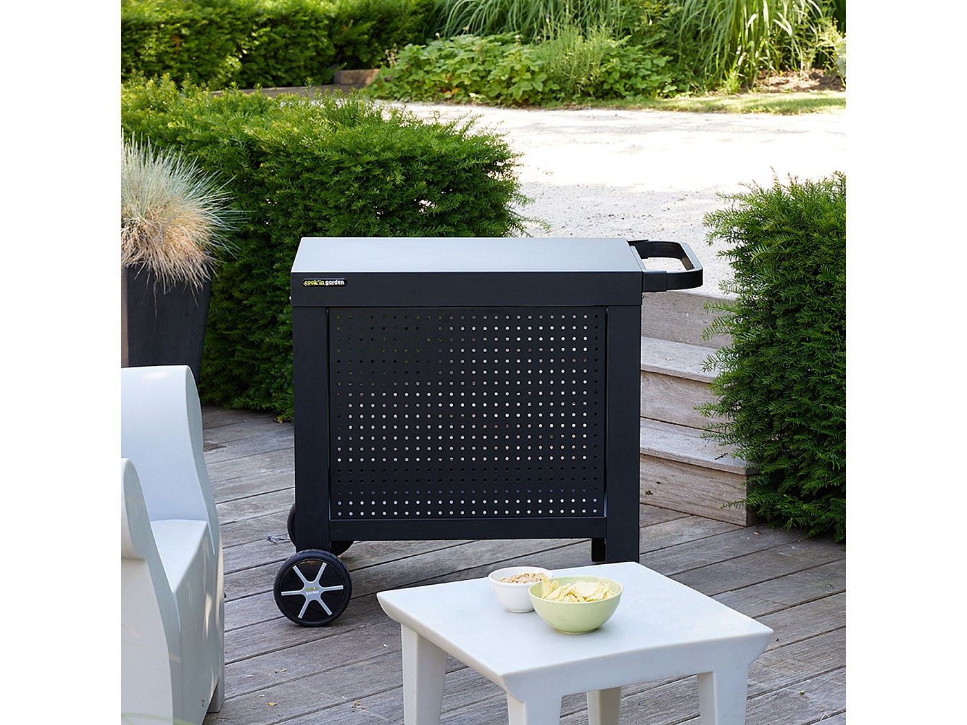 Cook'in Garden Weicher Grillrost Rechteckig – 60x40 Cm, Flexibel & Schneidbar, Spülmaschinenfest
