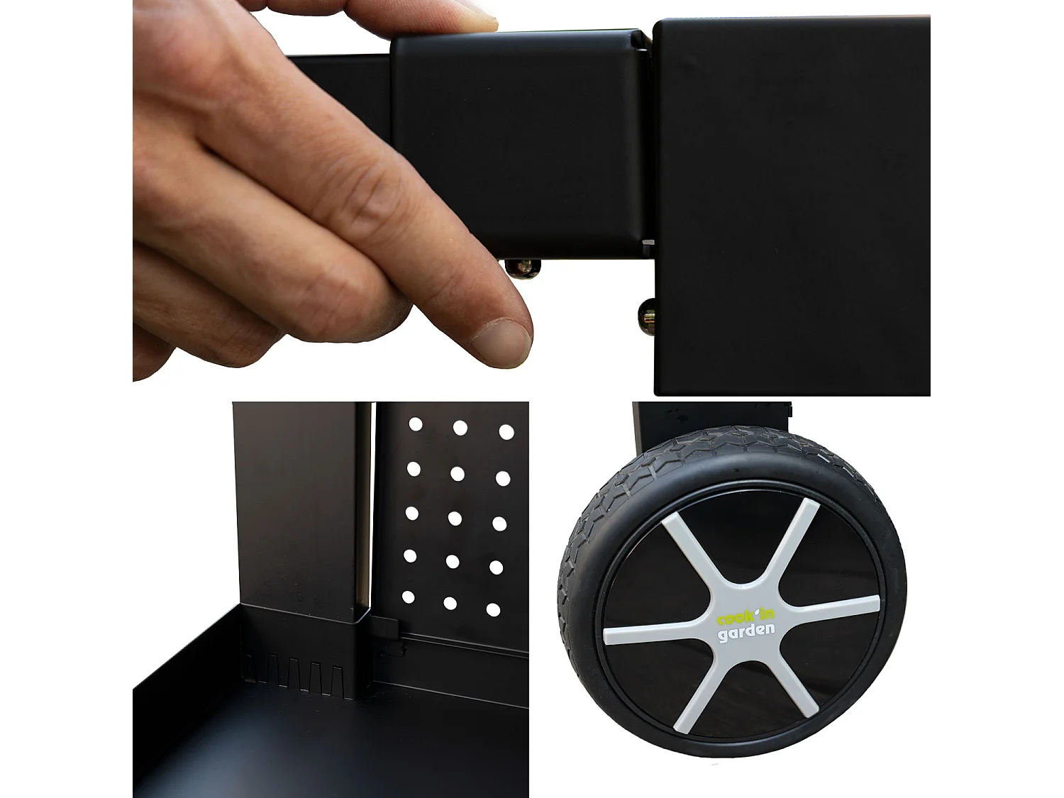 Carrello da Giardino REVA 80 per Plancha - Pratico e Modulare