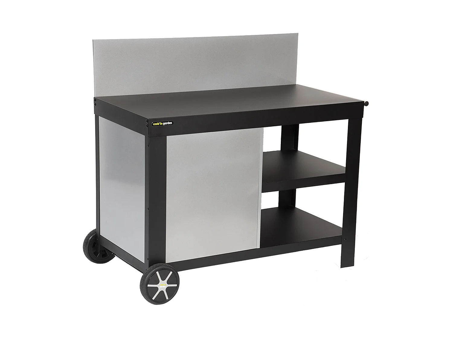 Carrito negro para plancha NOVA - COOK'IN GARDEN