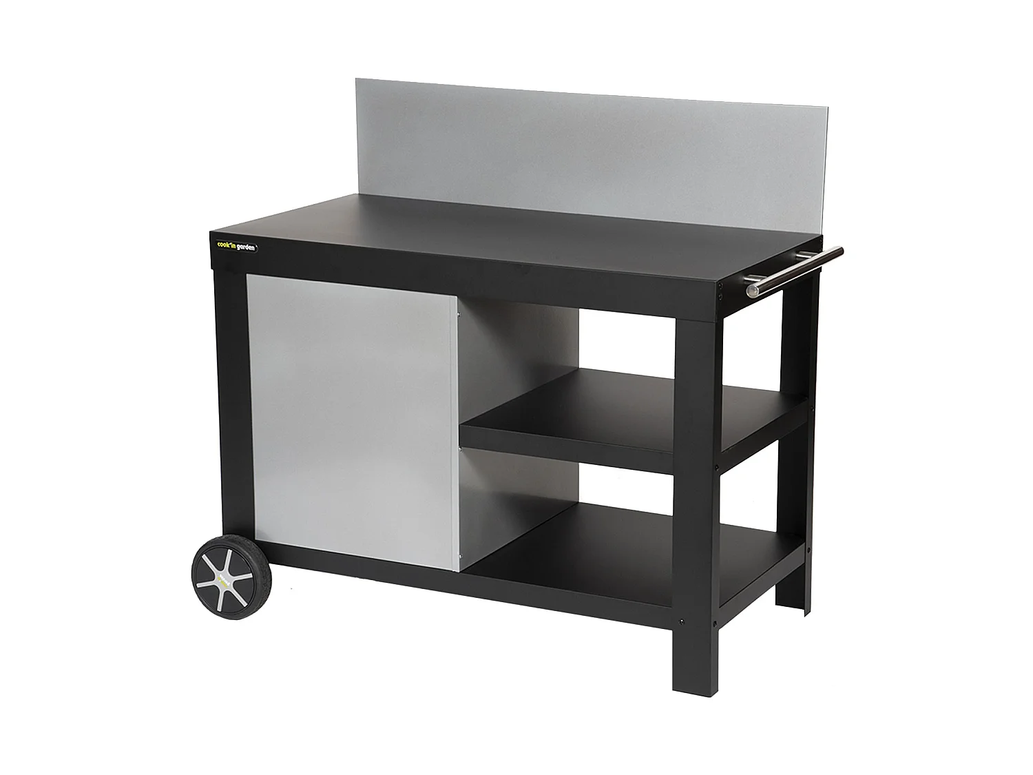Carrito negro para plancha NOVA - COOK'IN GARDEN