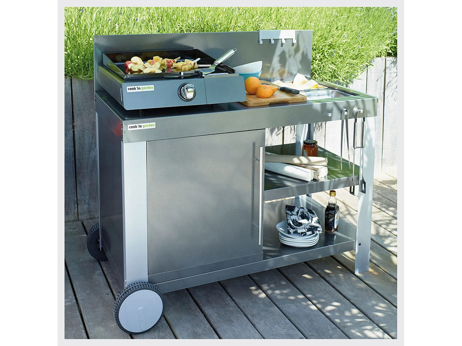 Desserte pour plancha NOVA XL - COOK'IN GARDEN