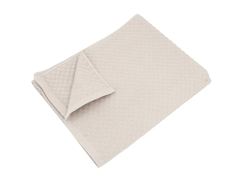 Drap de bain en éponge coton 400 g/m² 100x170 cm coton DAMA sable