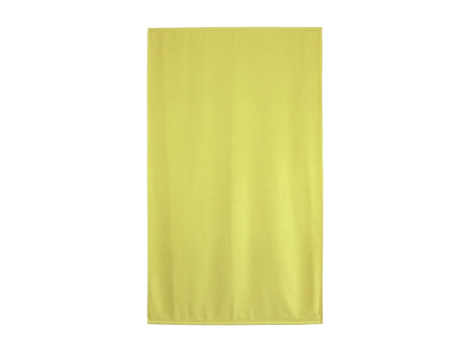 Drap de bain éponge coton 100x170 cm coton DAMA vert chartreuse