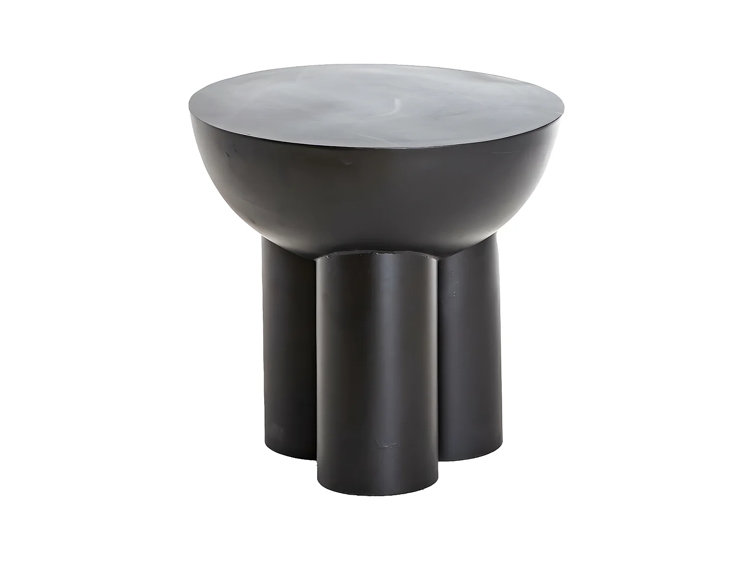 Bout de canapé en métal Baptistin