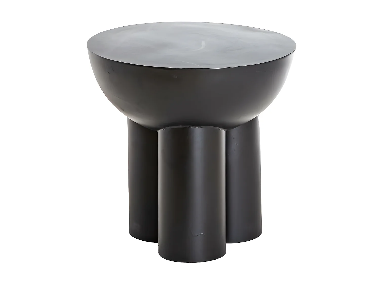 Bout de canapé en métal Baptistin