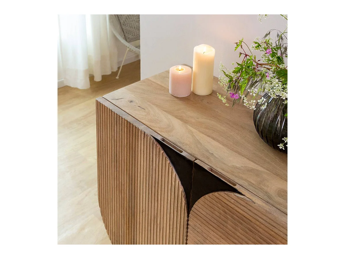 Buffet bois de manguier Loëvan