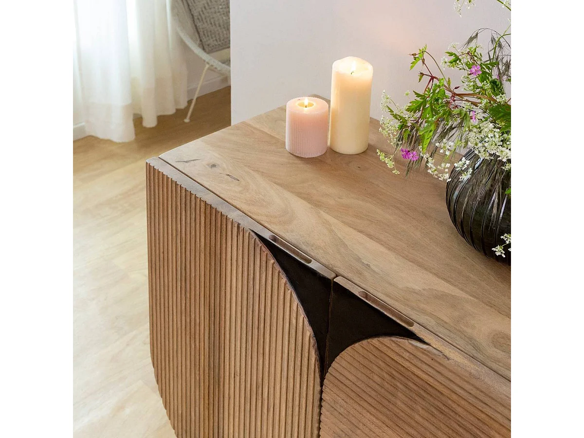 Buffet bois de manguier Loëvan