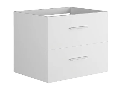 Hangmeubel onder wastafel - Wit - 60 cm - KAYLA