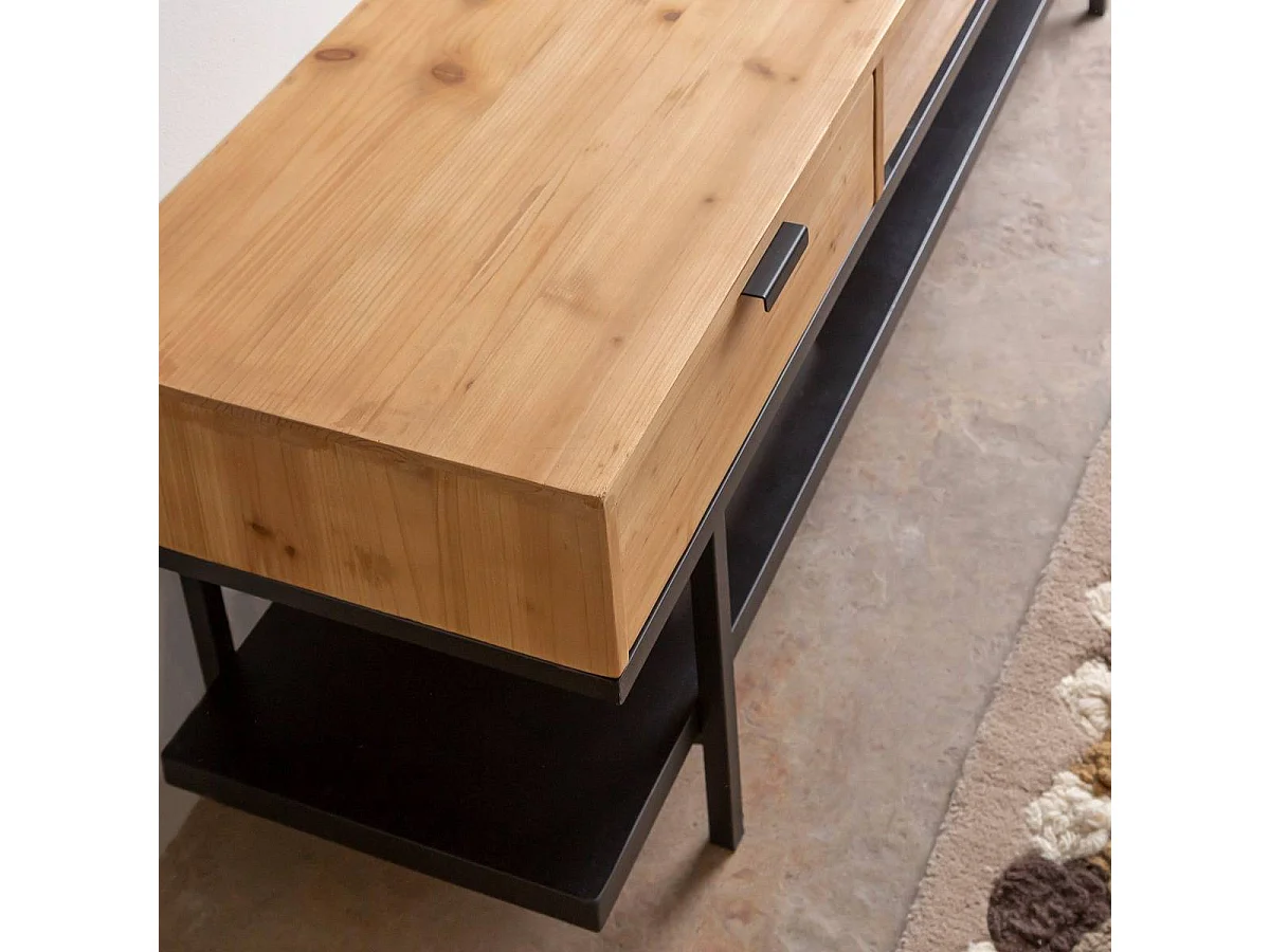 Meuble TV en bois de sapin Enola