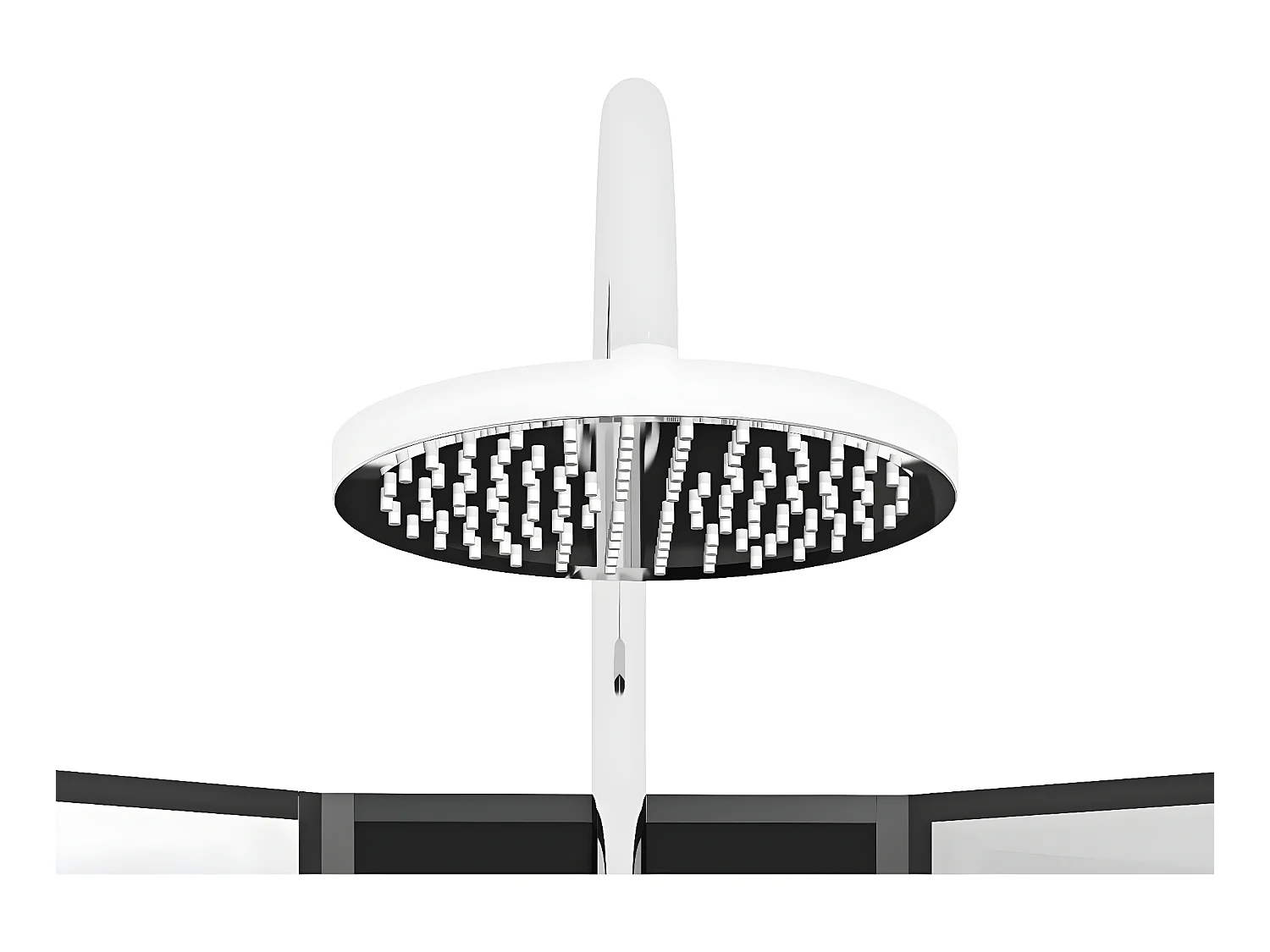 Cabine de douche d'angle hydromassante - L80 x l80 x H225 cm - KIVORA