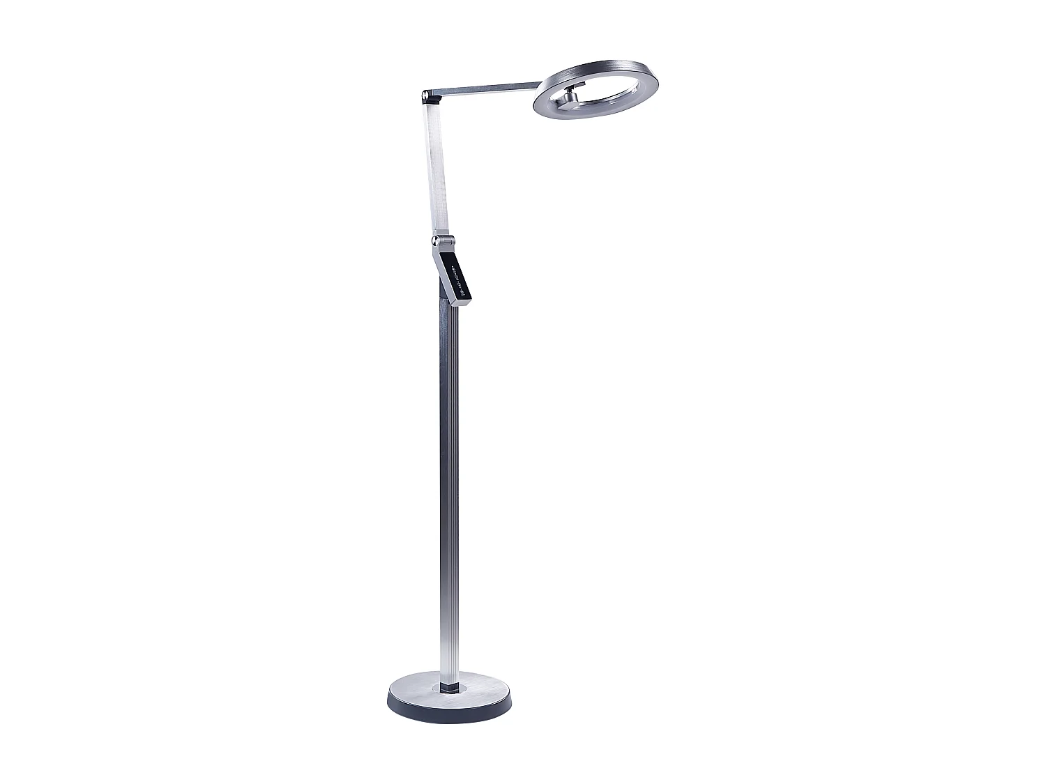 Lampadaire LED CARINA Avec variateur Métal Argenté
