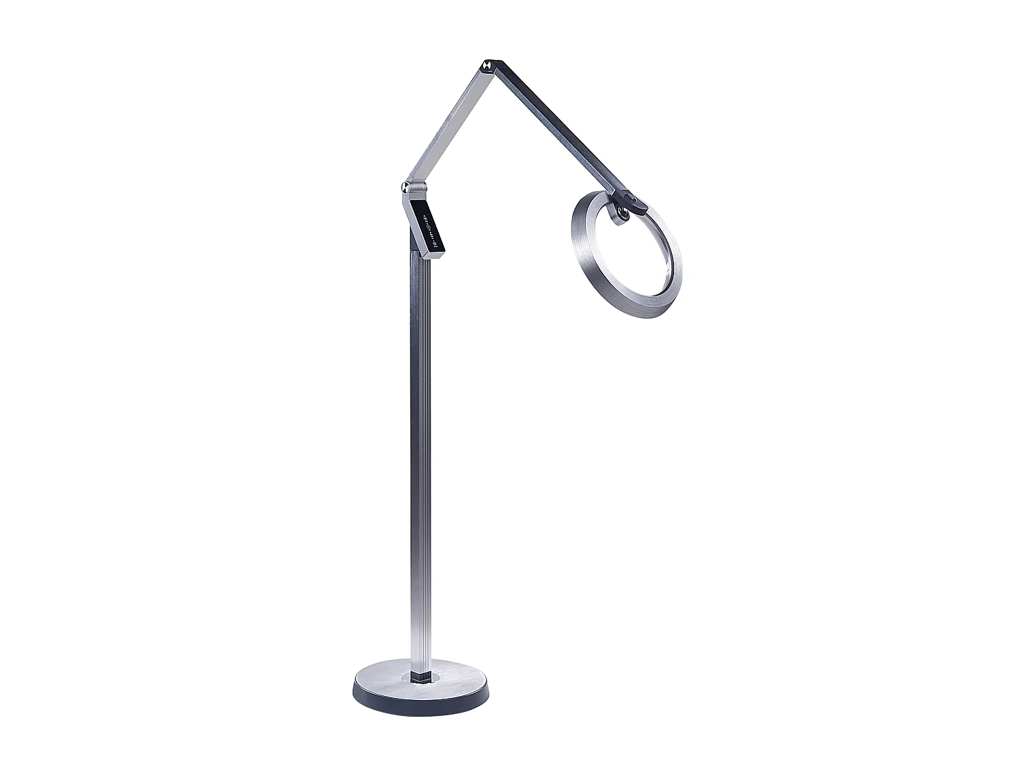 Lampadaire LED CARINA Avec variateur Métal Argenté