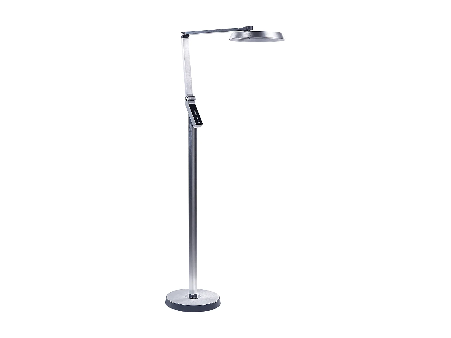 Lampadaire LED CARINA Avec variateur Métal Argenté