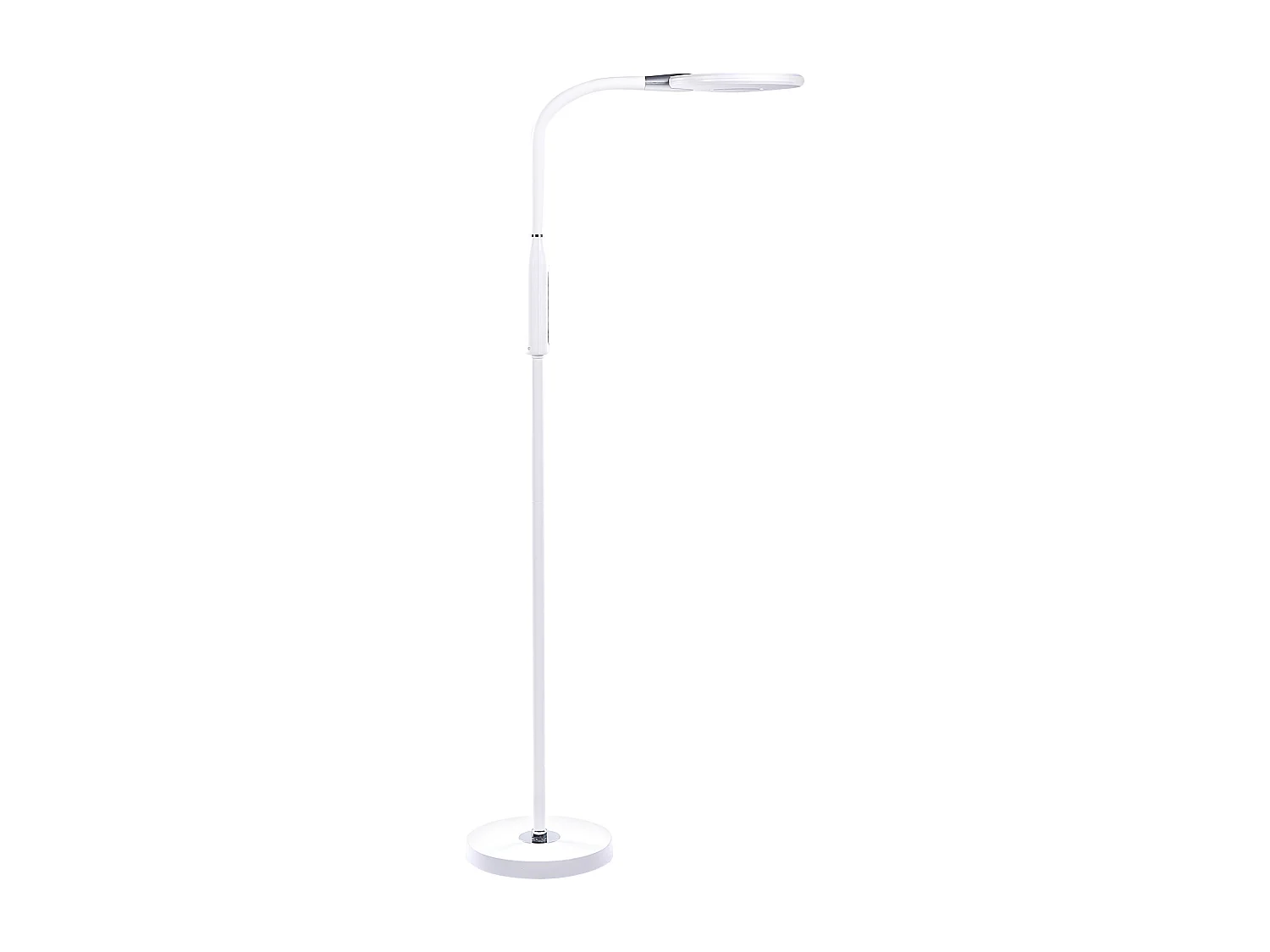LED Stehlampe CASSIOPEIA mit Dimmer Metall Weiss
