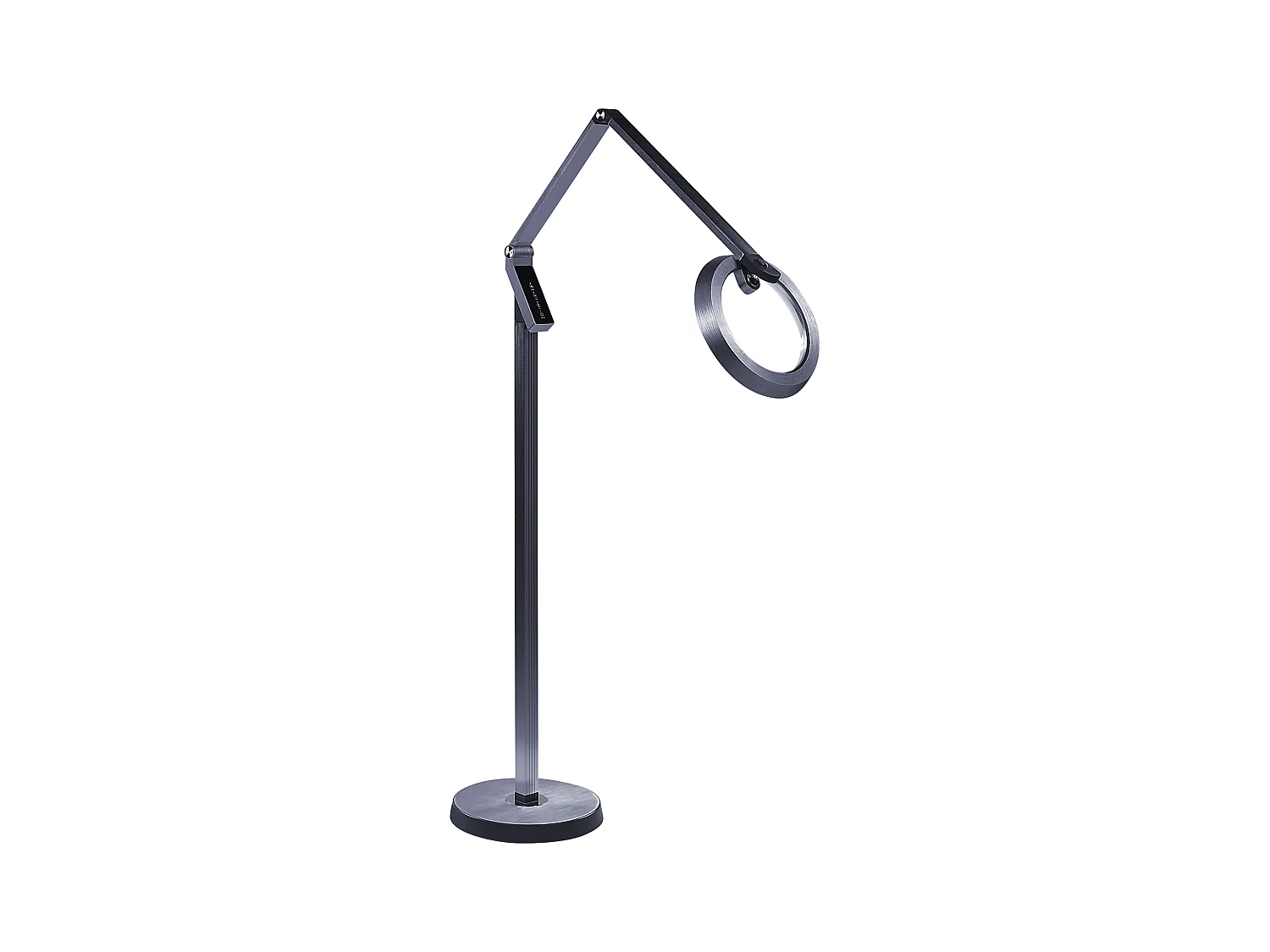 Lámpara LED de pie CARINA con regulador de intensidad Metal Gris oscuro