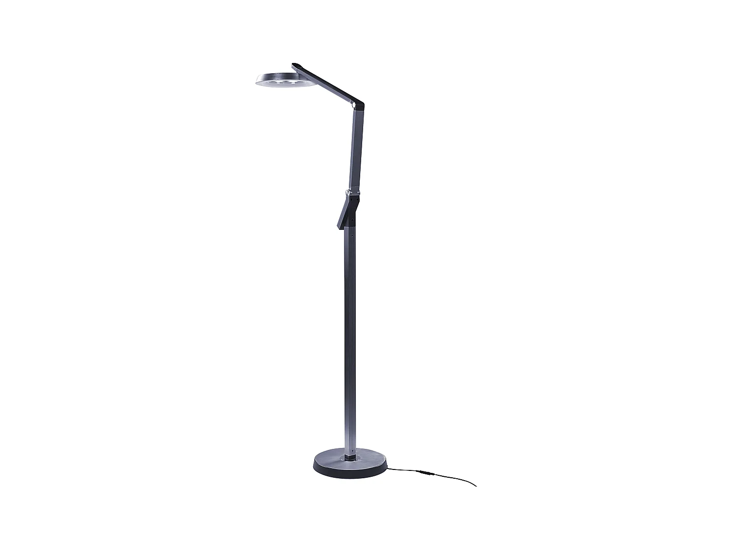 Lámpara LED de pie CARINA con regulador de intensidad Metal Gris oscuro