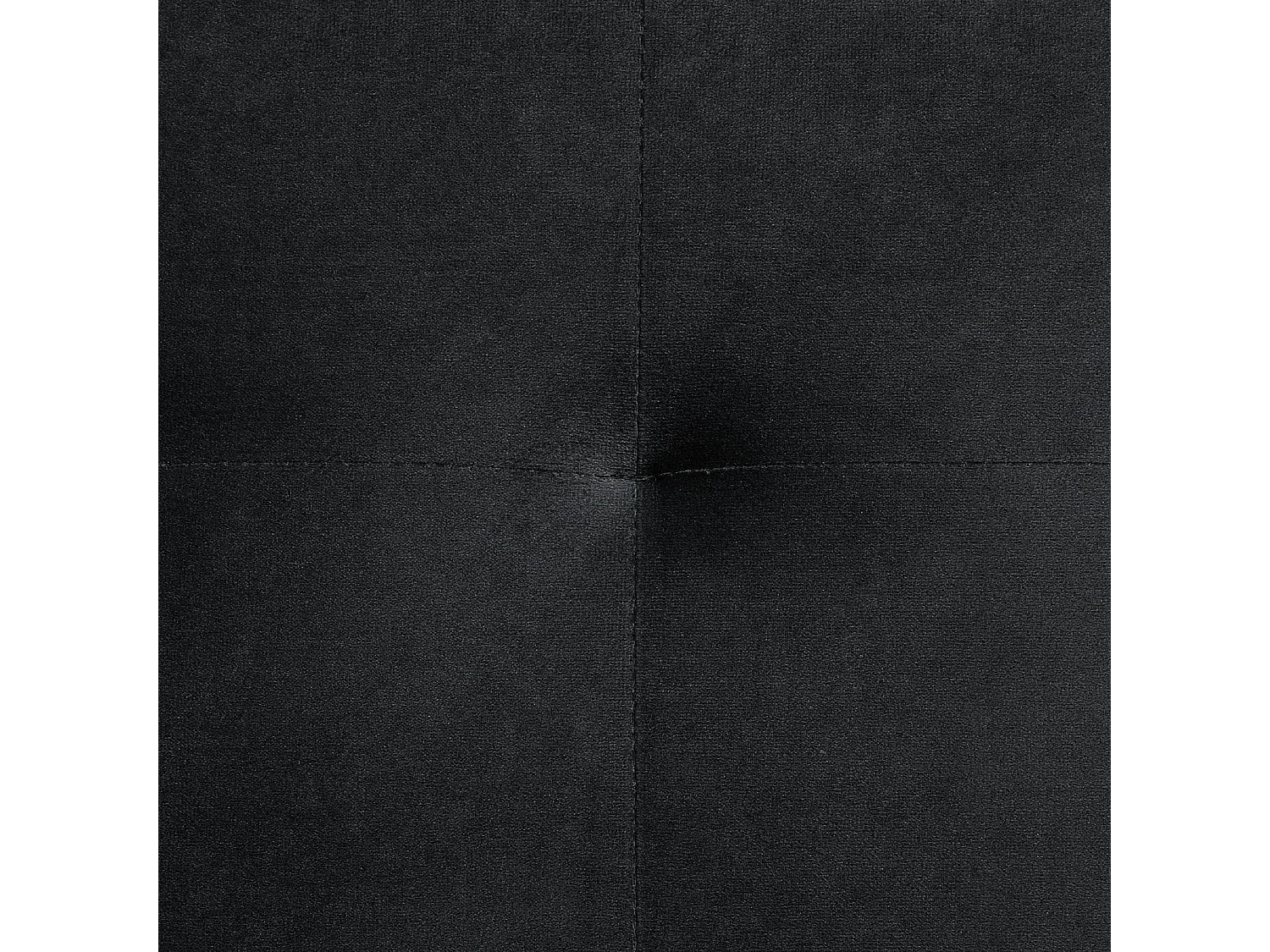 Chaise longue ABERDEEN Fluweel Zwart