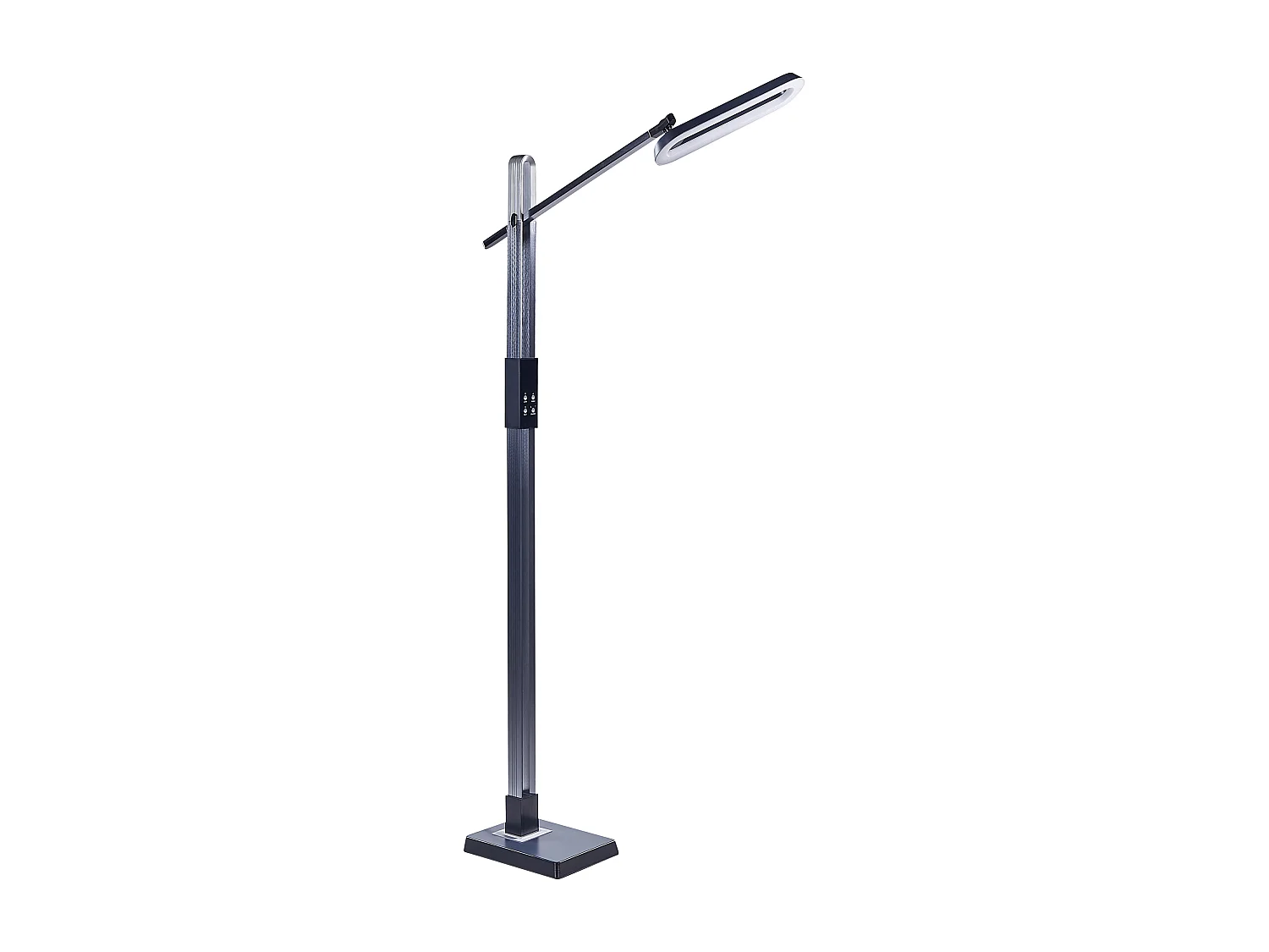 Lampa podłogowa LED AQUARIUS Ze ściemniaczem Metal Ciemnoszary