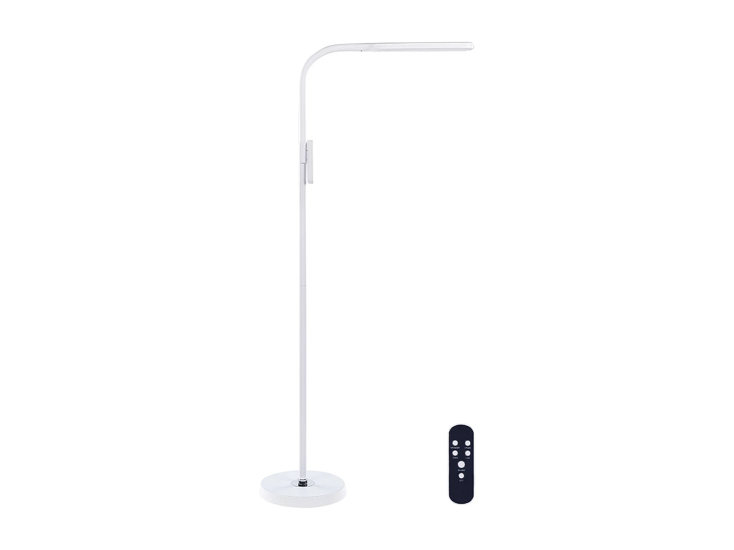 Lampadaire LED ARIES Avec variateur Métal Blanc