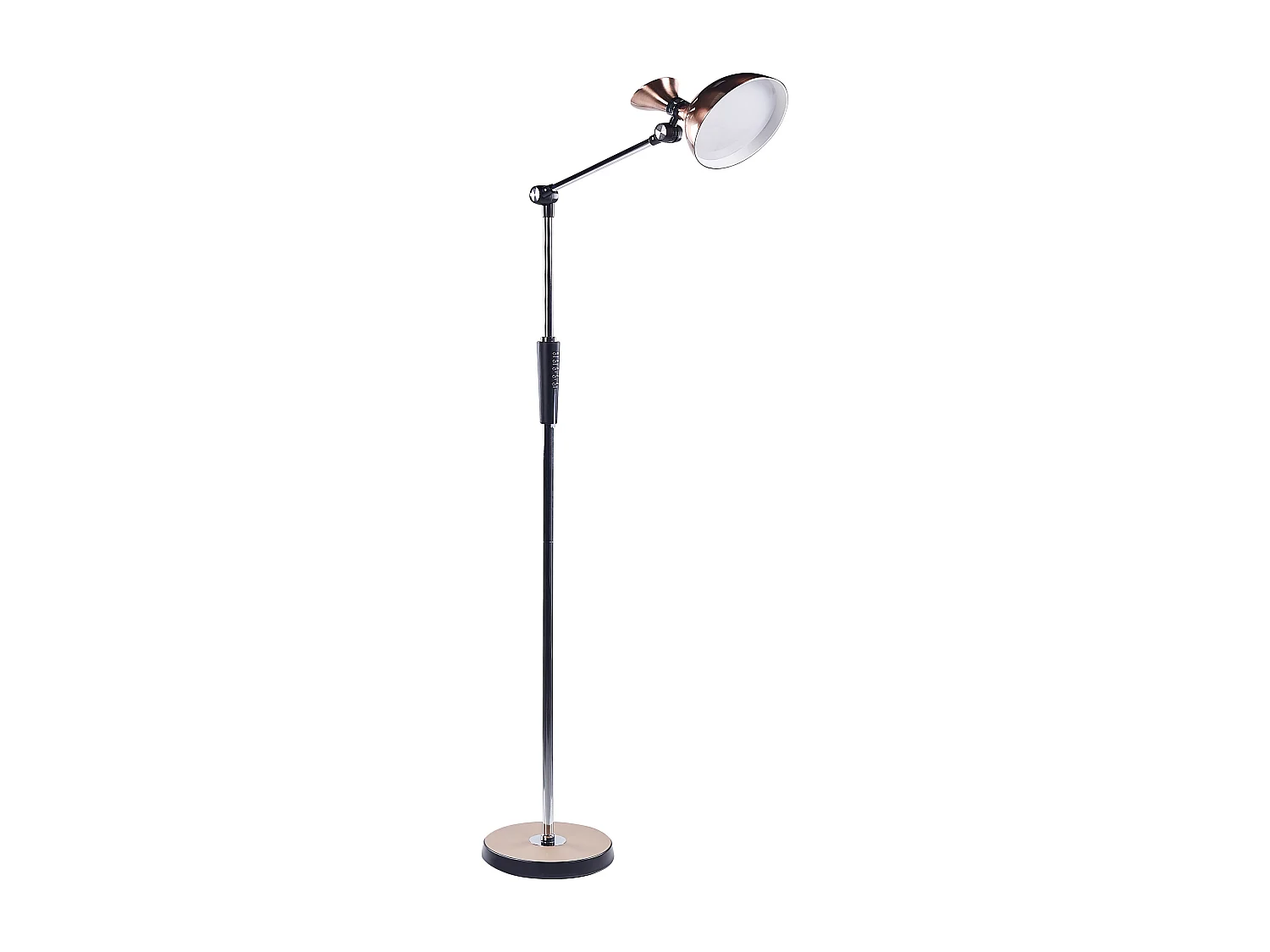Lampadaire LED ANDROMEDA Avec variateur Métal Cuivré