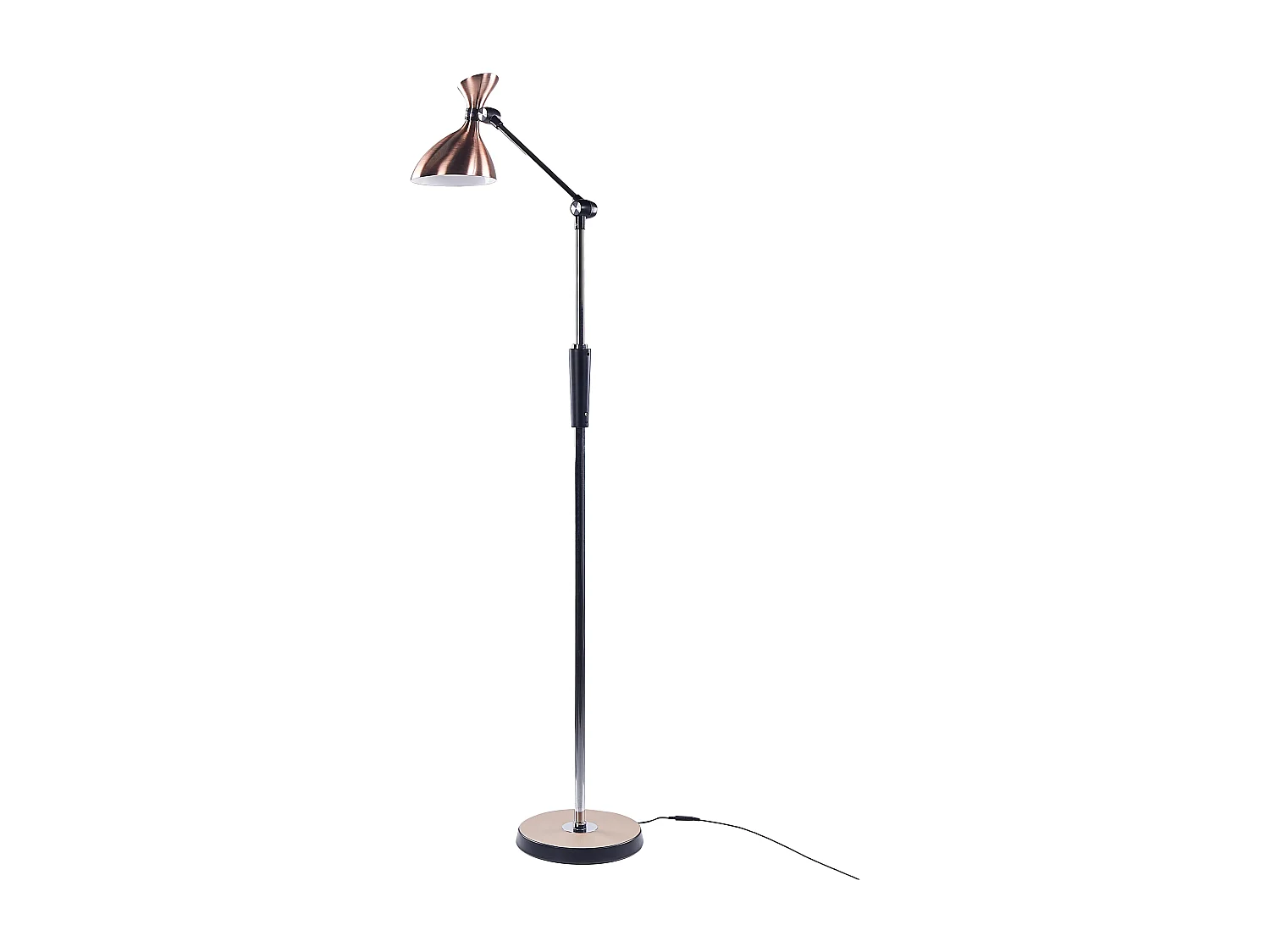 Lampadaire LED ANDROMEDA Avec variateur Métal Cuivré