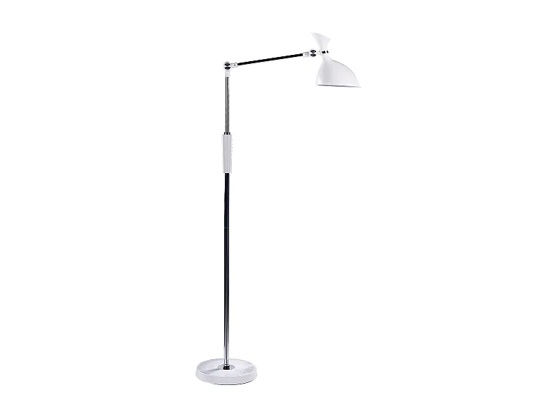 LED staande lamp ANDROMEDA Met dimmer Metaal Wit