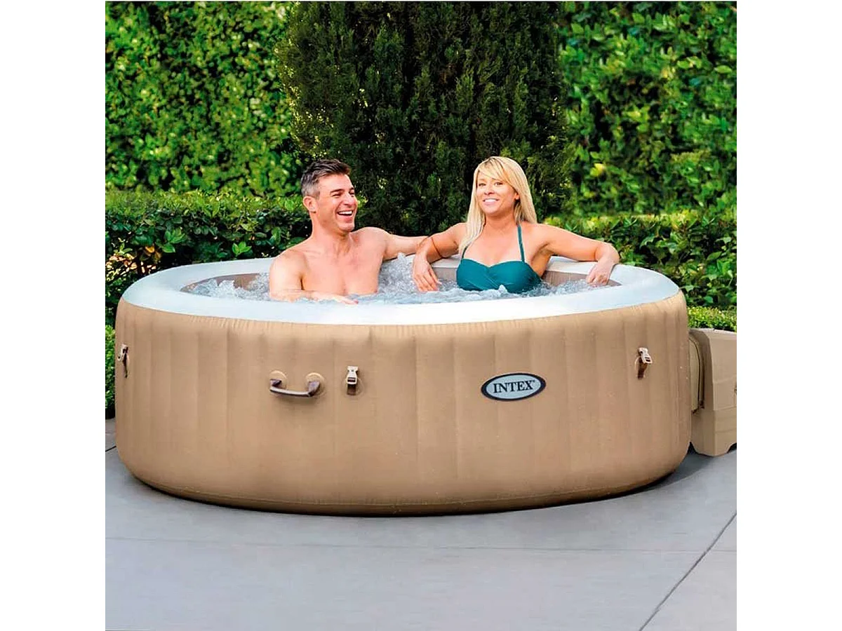 Spa Pure Bubble Massage - Beige - 196 x 71 cm