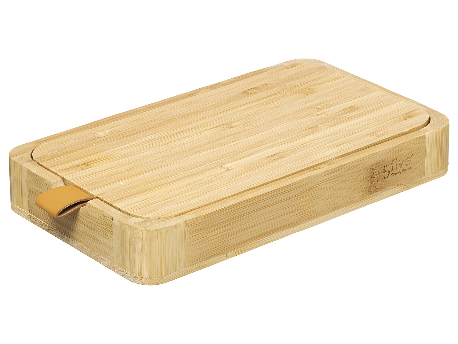 Boite à Bijoux compartimenté en Bambou avec Miroir