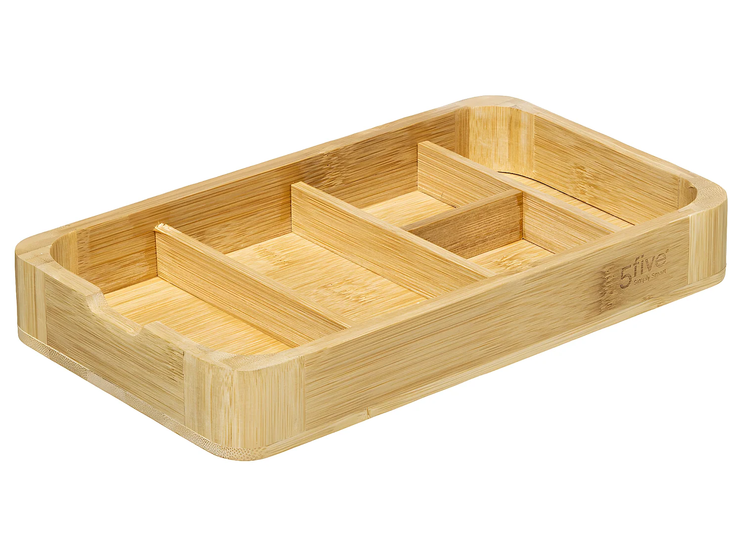 Boite à Bijoux compartimenté en Bambou avec Miroir