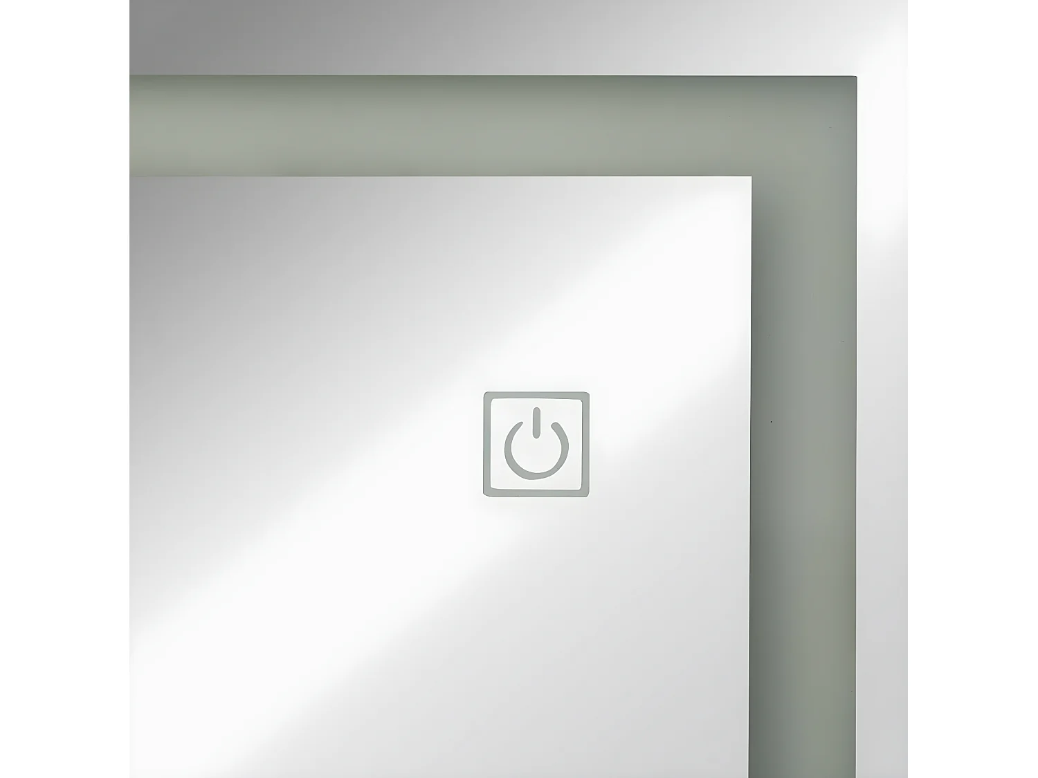 Espejo Joyero Alto Blanco Mate para Dormitorio