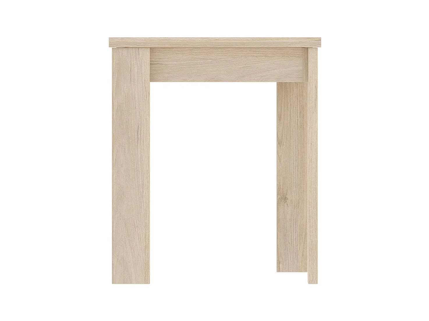 Mesa auxiliar extensible Bok natural 79,2x67,1-134x67,1 cm