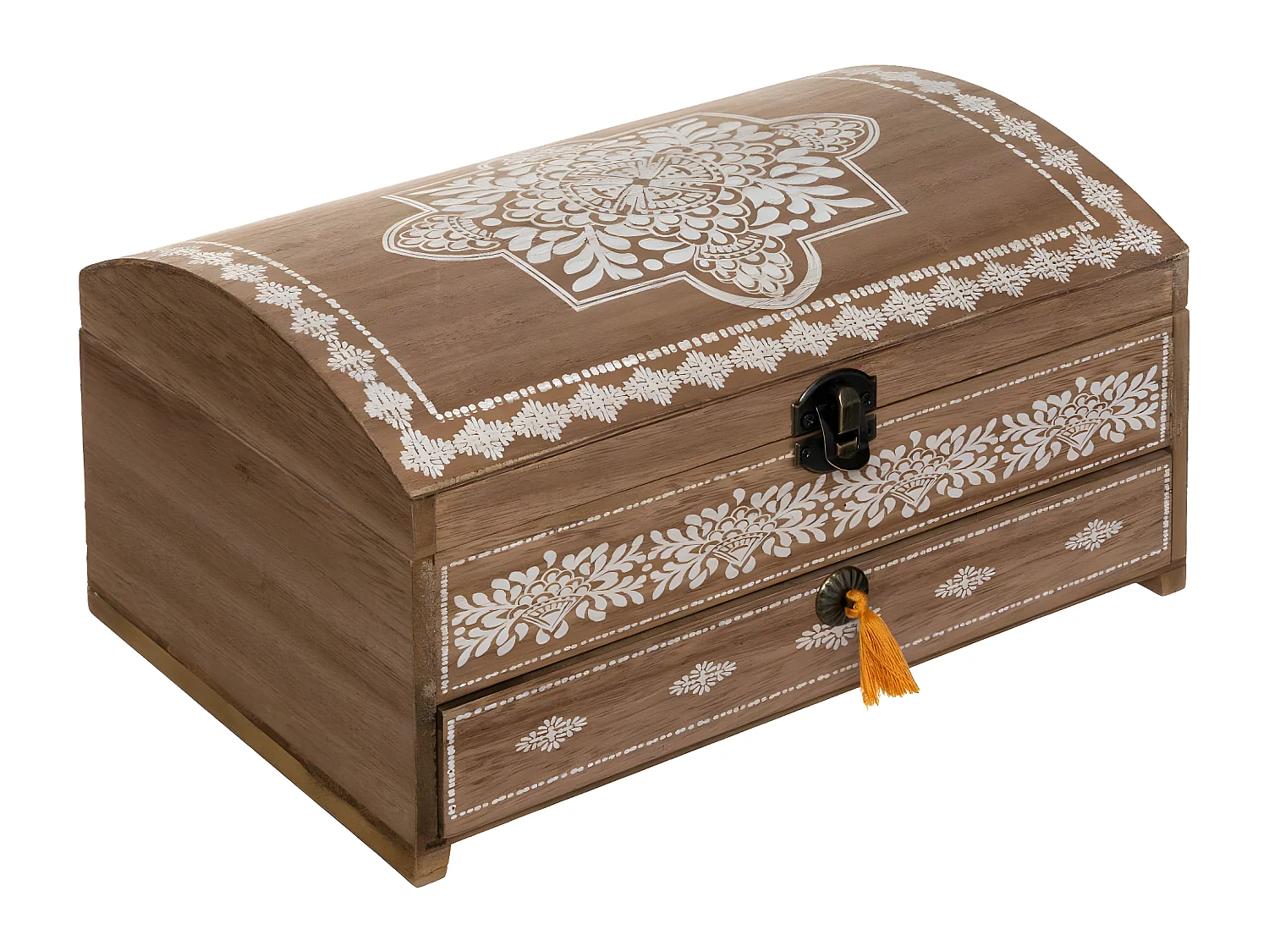 Boite à couture en Bois décoré avec tiroir